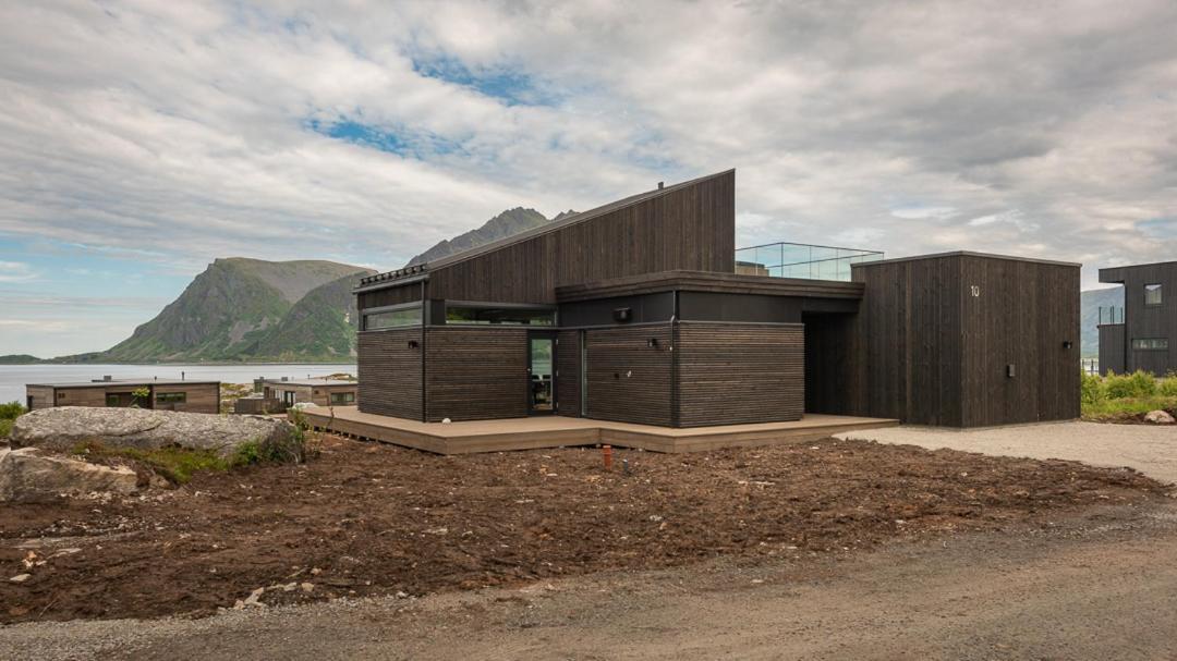 Hoda Cabin - Luxury Lodge With Jacuzzi And Sauna Lyngværet エクステリア 写真
