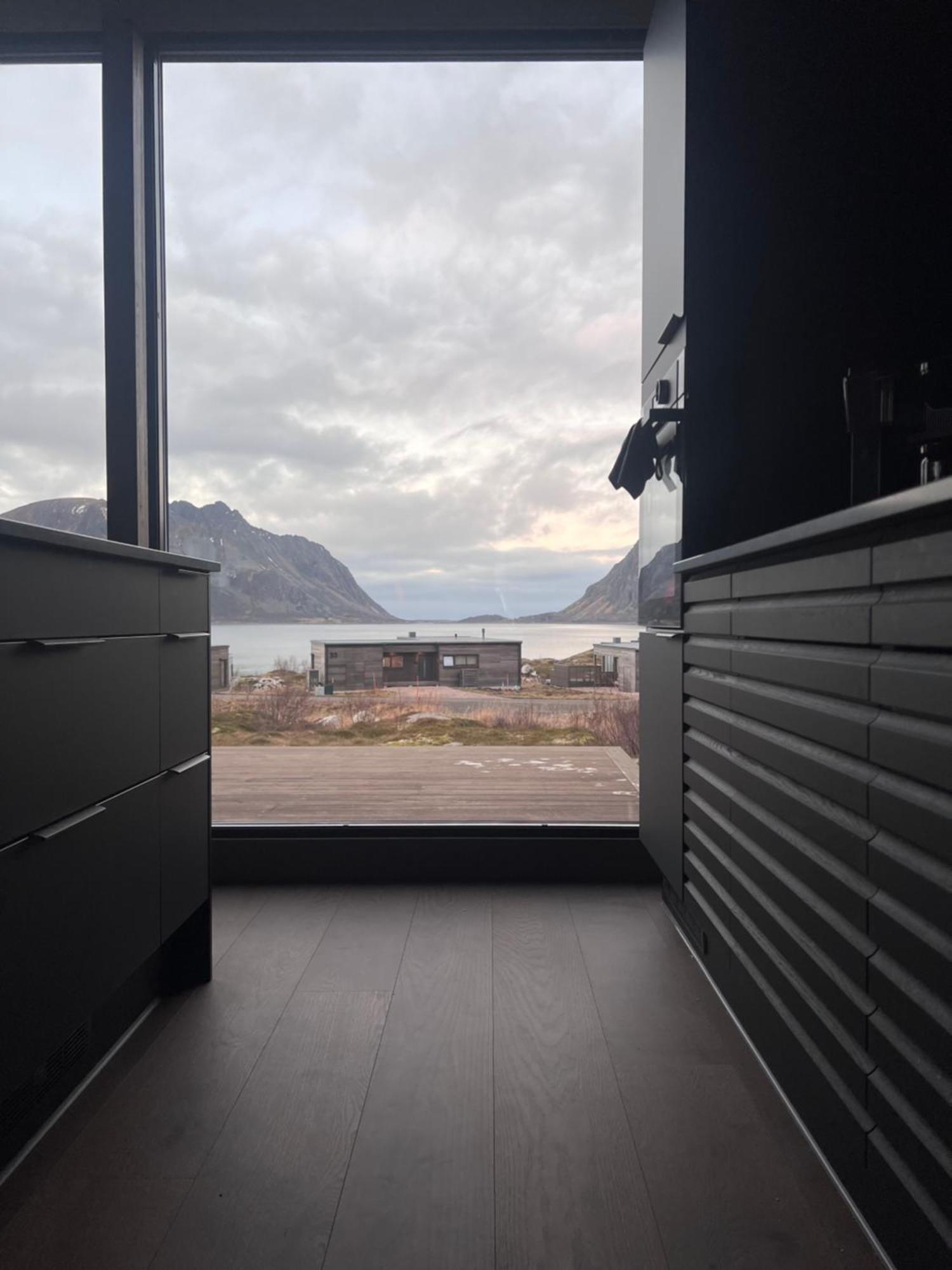 Hoda Cabin - Luxury Lodge With Jacuzzi And Sauna Lyngværet エクステリア 写真